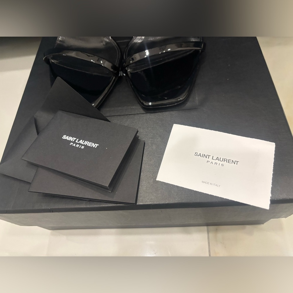 YSL Black Opyum Heels - Picture 13 of 16